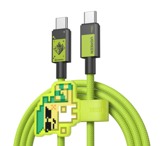 Ugreen 1M USB-C to USB-C 100W PD Fast Charging Cable Genshin Impact Ed.