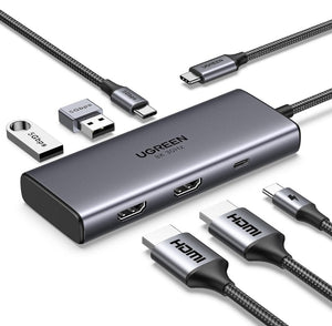 USB-C 6 in 1(CM498/PN:15825) Multifunction 8K HDMI Adapter