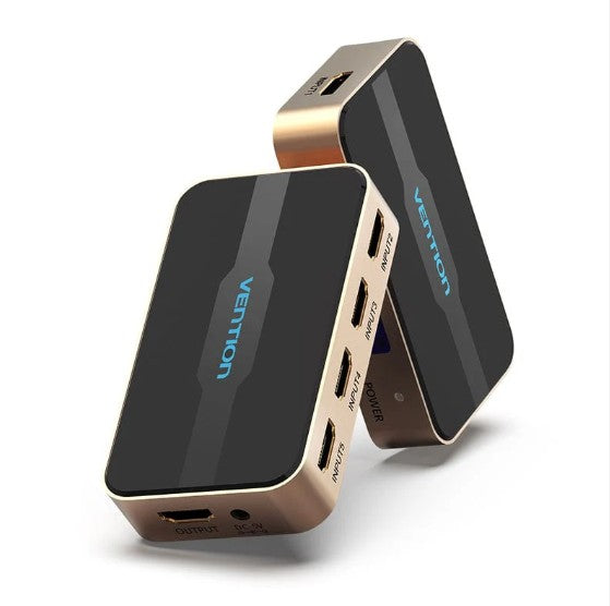 VENTION HDMI Switch 5 in 1 Out 4K@30Hz HDMI Selector Switch with IR Remote HDMI 1.4 HDCP 1.4