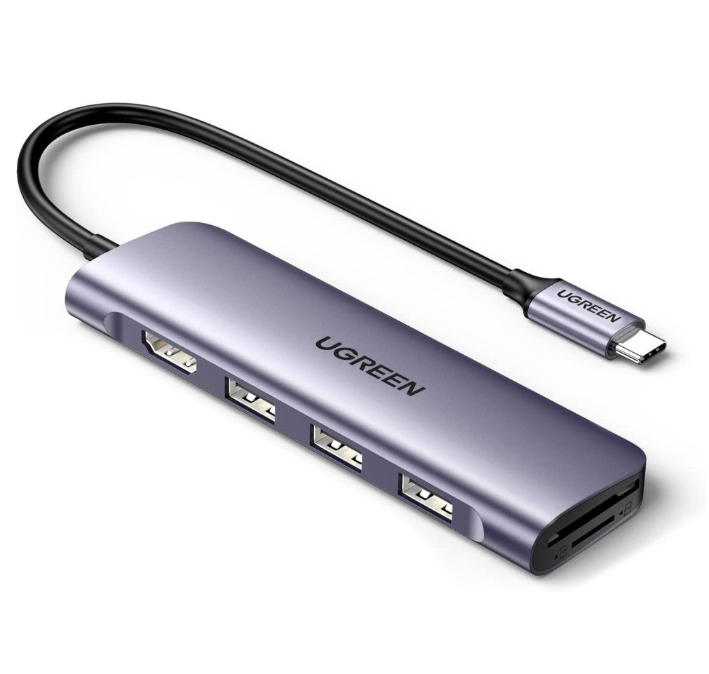 USB-C 6 in 1 Multifunction 4K HDMI Adapter