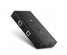 Load image into Gallery viewer, UGreen 2-Port HDMI KVM Switch Box
