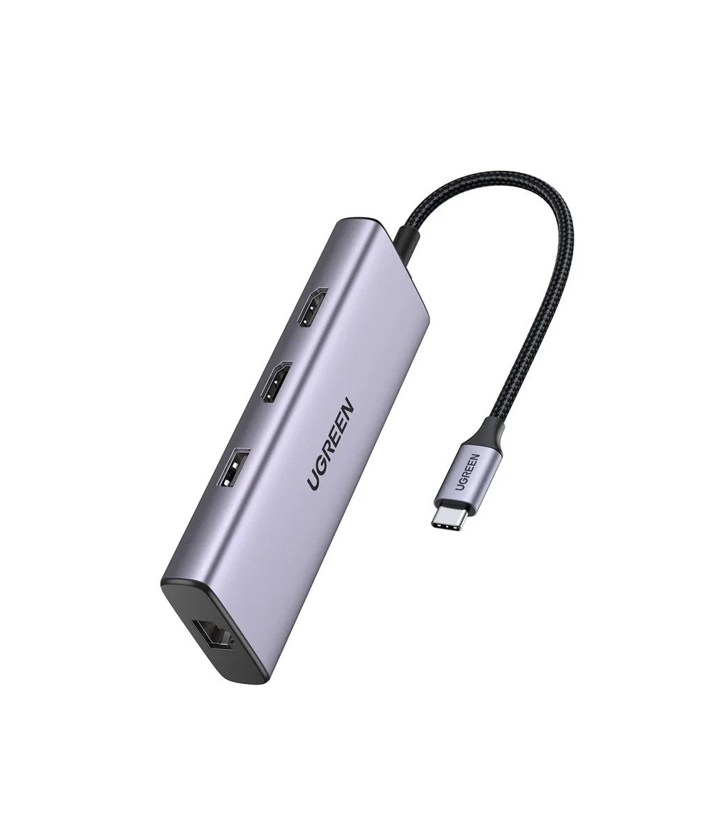 USB-C 9 in 1 (CM490/ 90119) Multifunction 4K Dual HDMI Port Adapter
