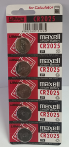 Maxell CR2025 Lithium Coin Battery 1-pc