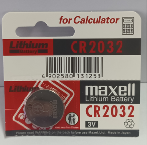 Maxell CR2032 Lithium Coin Battery 1-pc