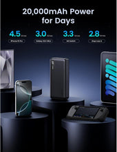 Load image into Gallery viewer, UGREEN 20000mah Fast Charging 20W Power Bank
