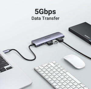 USB-C 6 in 1 Multifunction 4K HDMI Adapter