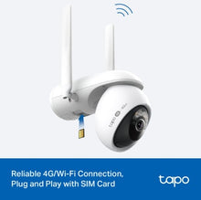 Load image into Gallery viewer, Tapo C665G KIT Solar-Powered Pan/Tilt Wi-Fi/4G LTE Security Camera Kit
