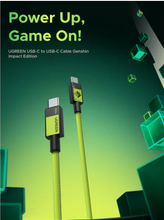 Load image into Gallery viewer, Ugreen 1M USB-C to USB-C 100W PD Fast Charging Cable Genshin Impact Ed.
