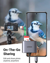 Load image into Gallery viewer, USB-C 3 in 1 Multifunction Card Reader
