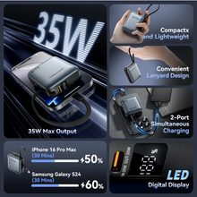 Load image into Gallery viewer, Vention 10000mAh Power Bank 35W
