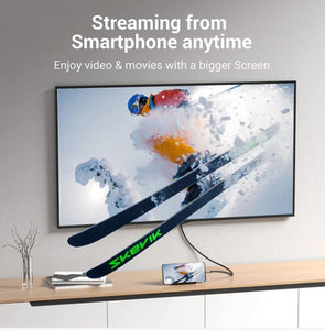 VENTION USB C to HDMI Cable 6.6FT (4K@60Hz, 2K@120Hz, 1080P@144Hz)