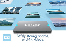 Load image into Gallery viewer, Lexar NQ100 2.5&quot; SATA III (6Gb/s) 256GB SSD, up to 550MB/s Read Solid State Drive, Internal SSD for Laptop, Desktop Computer
