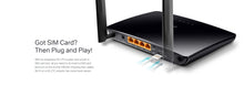 Load image into Gallery viewer, Tp-Link Archer MR200 AC750 Dual Band Wi-Fi 4G LTE Router
