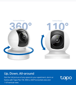Tapo C222 Pan/Tilt AI Home Security Wi-Fi Camera