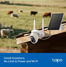 Load image into Gallery viewer, Tapo C665G KIT Solar-Powered Pan/Tilt Wi-Fi/4G LTE Security Camera Kit
