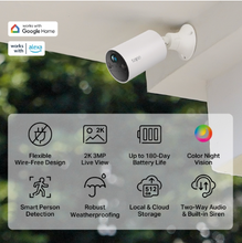 Load image into Gallery viewer, Tapo C410 Smart Wire-Free Indoor/Outdoor Security Camera
