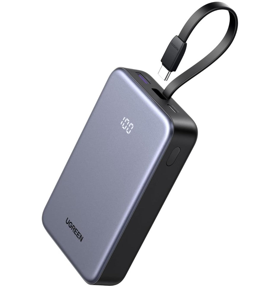 UGREEN 20000mah Nexode 20W with Built-in Cable