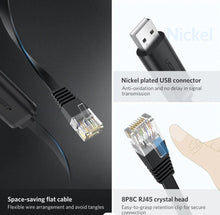 Load image into Gallery viewer, UGREEN USB to RJ45 Console Cable 3M (CM204 l P/n: 60813)
