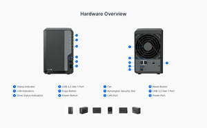 Synology DS224+ 2Bay NAS DiskStation