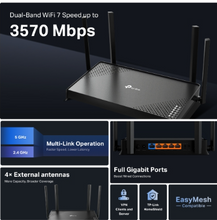 Load image into Gallery viewer, Archer BE220 BE3600 Dual-Band Wi-Fi 7 Router

