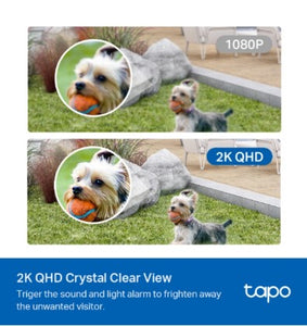Tapo C420S2 (2-Camera) 2K QHD Outdoor Smart Wire-Free Security Camera System