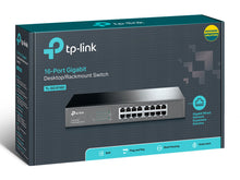 Load image into Gallery viewer, TL-SG1016D 16-Port Gigabit Desktop/Rackmount Switch
