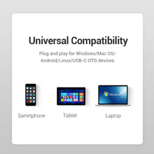 Load image into Gallery viewer, Dual USB3.0-Type C Multi-function Card Reader
