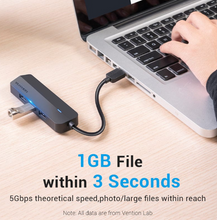 Load image into Gallery viewer, Vention 5-in-1 USB 3.0 Hub
