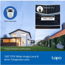 Load image into Gallery viewer, Tapo C545D Outdoor Dual Lens Pan/Tilt Security Camera
