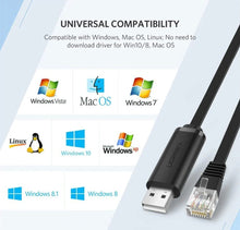 Load image into Gallery viewer, UGREEN USB to RJ45 Console Cable 3M (CM204 l P/n: 60813)
