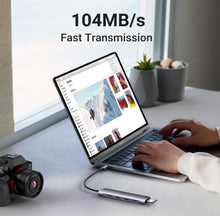 Load image into Gallery viewer, USB-C 6 in 1 Multifunction 4K HDMI Adapter
