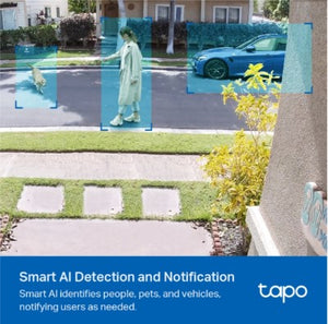 Tapo C420S2 (2-Camera) 2K QHD Outdoor Smart Wire-Free Security Camera System