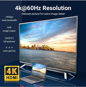 VENTION 8K HDMI 2.1 Cable 30M Ultra High Speed HDMI 48Gbps 4K@120Hz 8K@60Hz