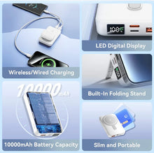 Load image into Gallery viewer, Vention 10000mAh Magnetic Wireless Power Bank 22.5W
