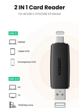 Load image into Gallery viewer, UGreen Multifunctional Card Reader
