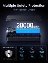Load image into Gallery viewer, UGREEN 20000mah Fast Charging 20W Power Bank

