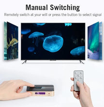 Load image into Gallery viewer, VENTION HDMI Switch 5 in 1 Out 4K@30Hz HDMI Selector Switch with IR Remote HDMI 1.4 HDCP 1.4
