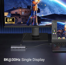 Load image into Gallery viewer, USB-C 10 in 1 Multifunction 8K HDMI Adapter
