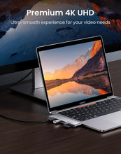 Load image into Gallery viewer, USB-C 6 in 1 Multifunction 4K HDMI Adapter
