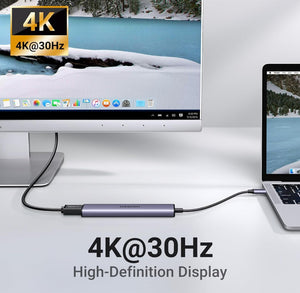 USB-C 5 in 1 Multifunction 4K HDMI Adapter