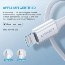 Load image into Gallery viewer, UGreen 1M Lightning To Type-C 2.0 Male Cable
