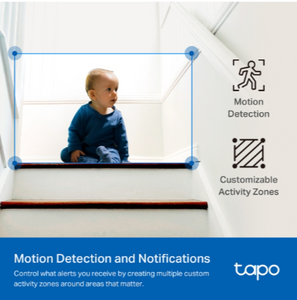 Tapo C222 Pan/Tilt AI Home Security Wi-Fi Camera