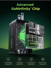 Load image into Gallery viewer, Ugreen Nexode 3-Port 2xUSB-C + 1xUSB-A 65W Gan Fast Charger Genshin Impact Ed.
