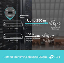 Load image into Gallery viewer, TL-SG1008MP 8-Port Gigabit Desktop/Rackmount Switch with 8-Port PoE+
