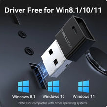Load image into Gallery viewer, Vention Bluetooth 5.3 5.1 5.0 Receiver Wireless USB Device Dongle
