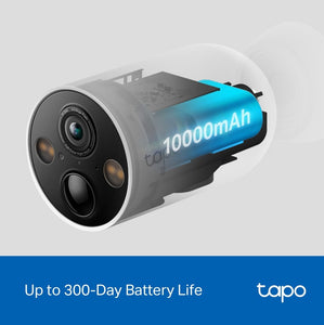 Tapo C425 2K QHD 4MP Outdoor Smart Wire-Free Security Camera