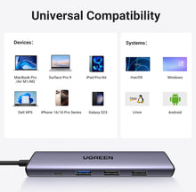Load image into Gallery viewer, USB-C 5 in 1 Multifunction 4K HDMI Adapter
