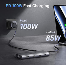 Load image into Gallery viewer, USB-C 10 in 1 Multifunction 8K HDMI Adapter
