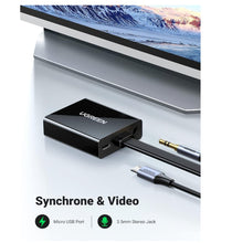 Load image into Gallery viewer, UGREEN HDMI to VGA adapter with Audio
