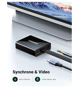 UGREEN HDMI to VGA adapter with Audio